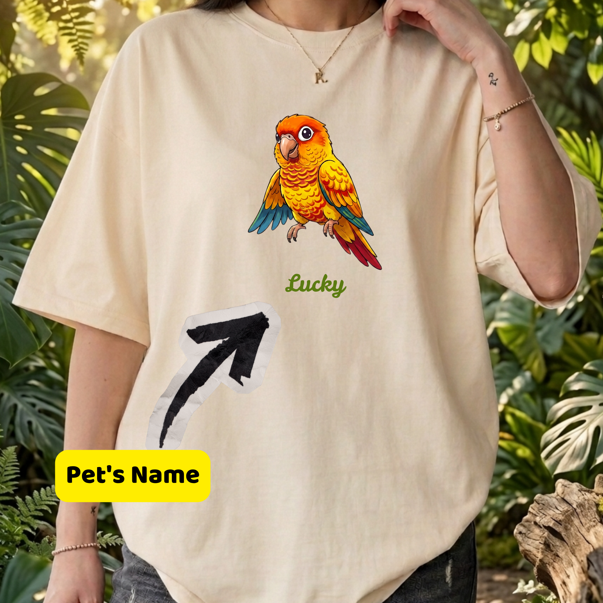 Custom Sun Conure Shirt