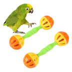 2PCS Parrot Toy Rattle Bite Resistant Bird Bite Toy
