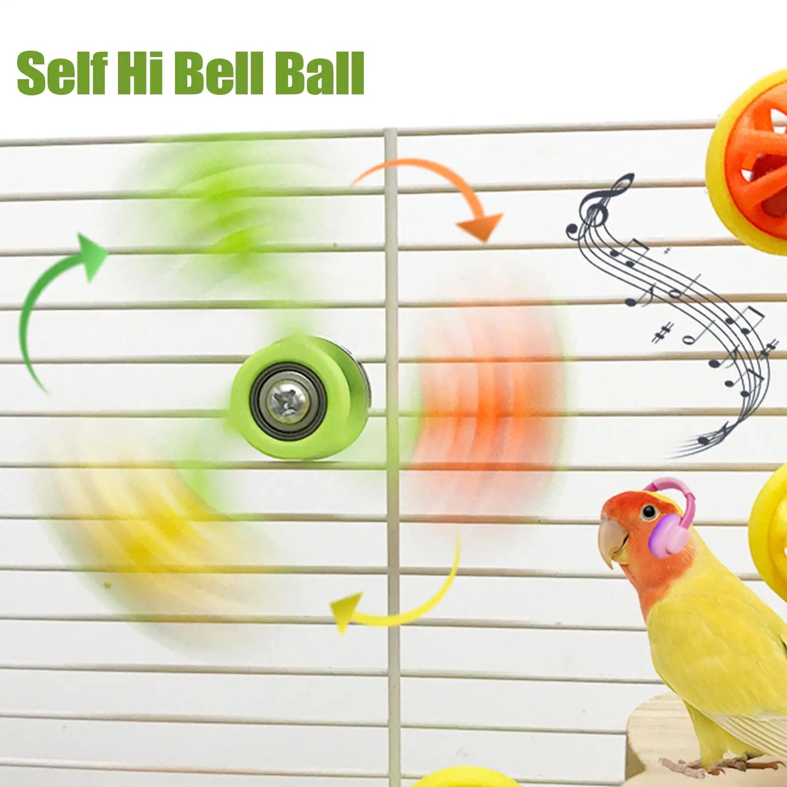 Parrot Toys Interactive  Rotating Windmill