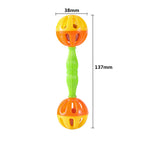 2PCS Parrot Toy Rattle Bite Resistant Bird Bite Toy