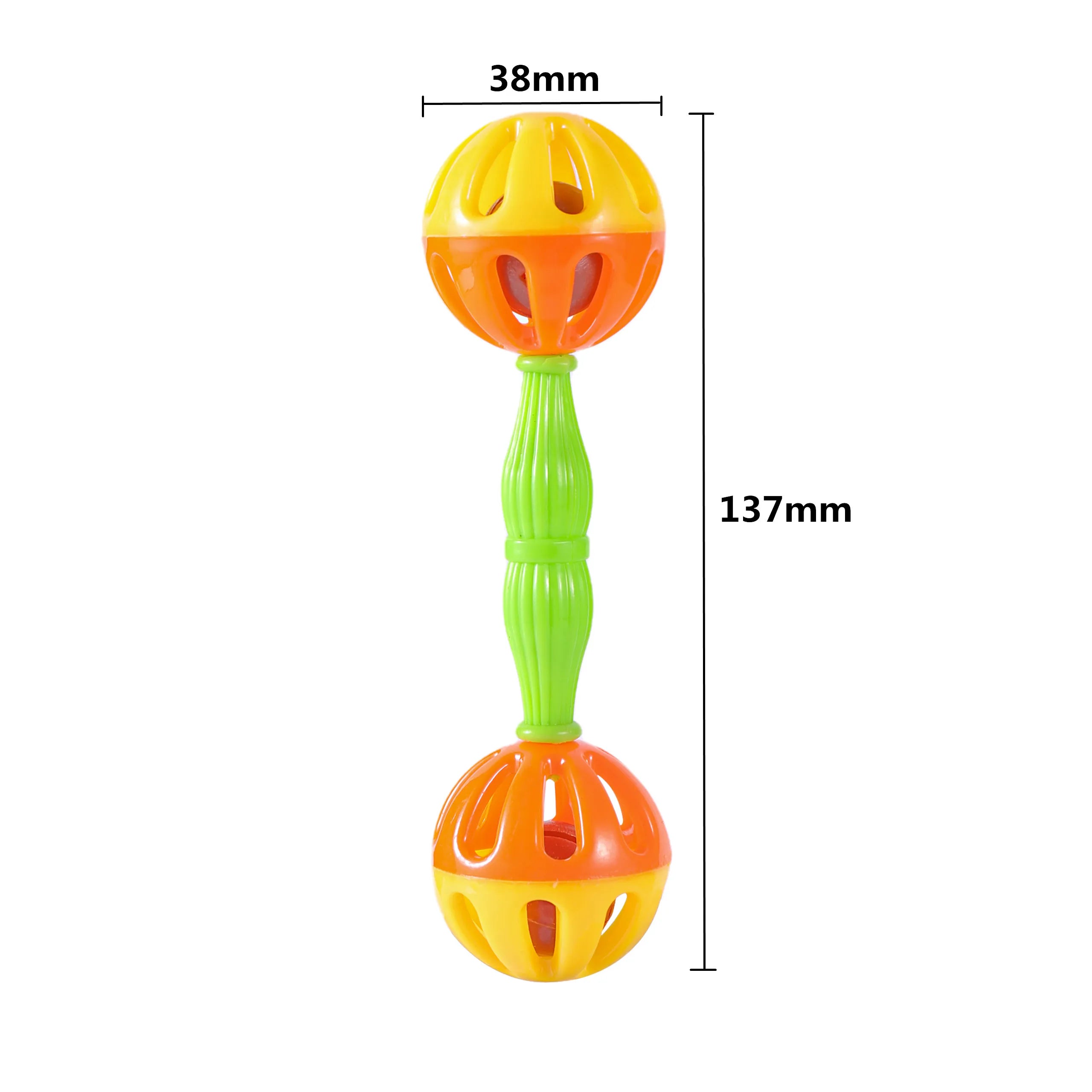 2PCS Parrot Toy Rattle Bite Resistant Bird Bite Toy