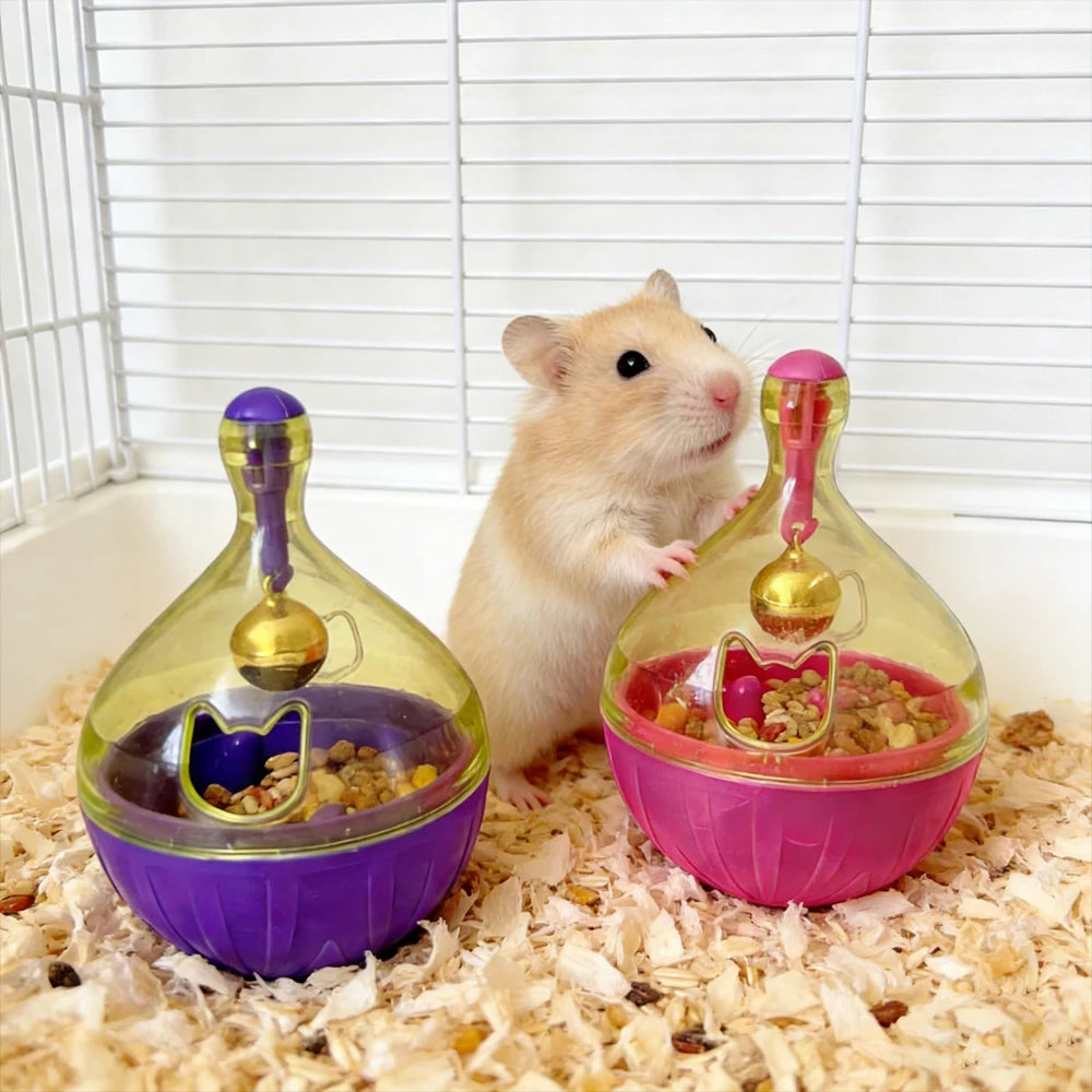 1 PC Parrot Bird Hamster Tumbler Toy