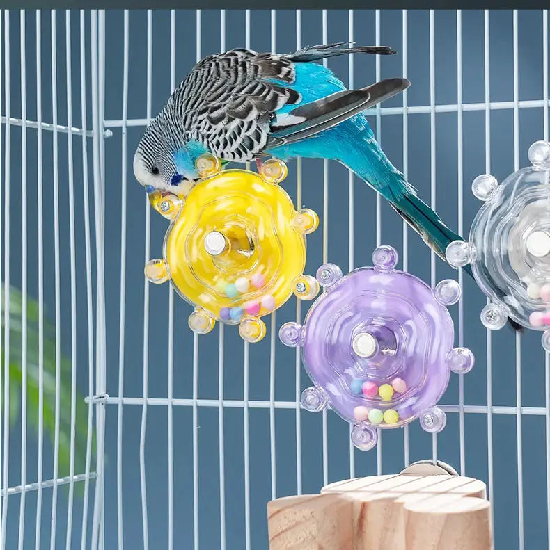 Interactive Parrot Toy Bird Cage Toy for Parrots