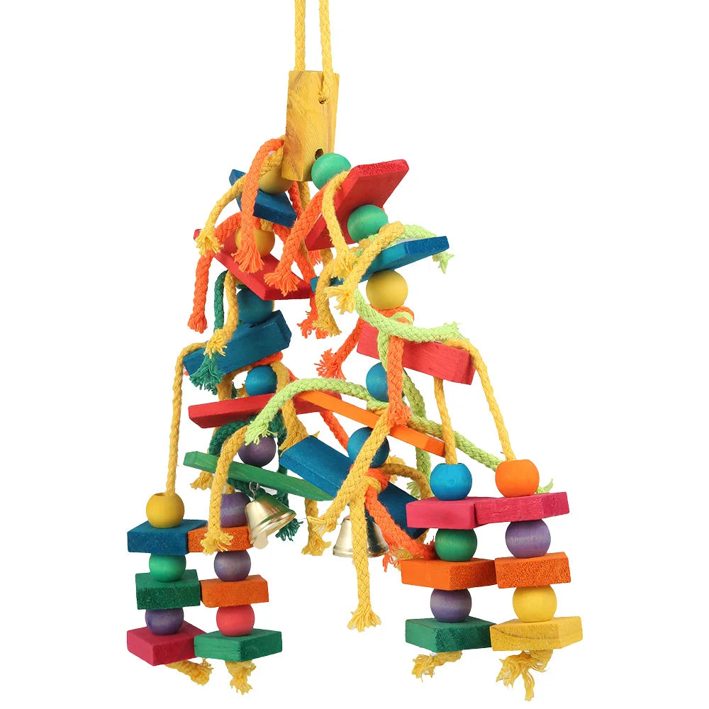 Wood Parrot Bird Toys