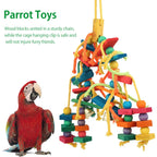 Wood Parrot Bird Toys