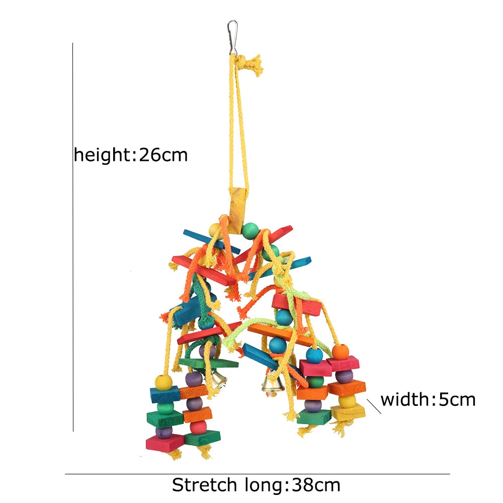 Wood Parrot Bird Toys