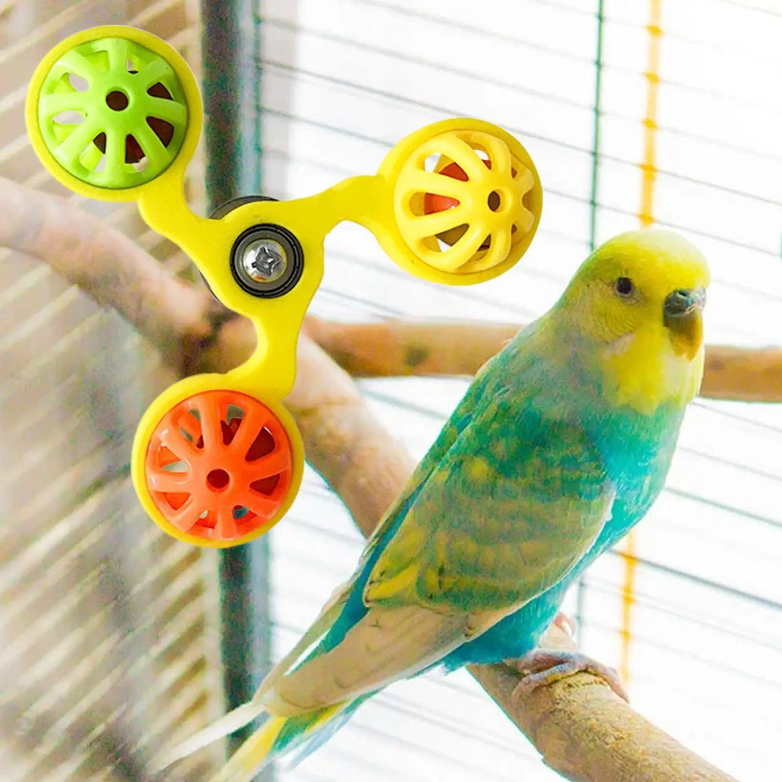Parrot Toys Interactive  Rotating Windmill