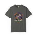 Monk Parakeet Halloween T-Shirt, Funny Spooky Squawkers Bird Lover Gift, Cute Witch Hat Parrot Costume, Bird Mom Fall Graphic Tee