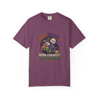 Monk Parakeet Halloween T-Shirt, Funny Spooky Squawkers Bird Lover Gift, Cute Witch Hat Parrot Costume, Bird Mom Fall Graphic Tee