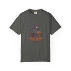 African Grey Parrot Halloween T-Shirt, Funny Spooky Squawk Bird Lover Gift, Cute Witch Hat Parrot Costume, Bird Mom Fall Graphic Tee