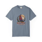 Haunted Lory Parrot Halloween T-Shirt, Spooky Lory Crew Gift, Cute Witch Hat Parrot Costume, Bird Mom Fall Graphic Tee, Gothic Bird Lover