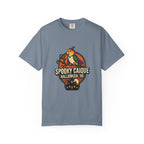 Spooky Caique Halloween T-Shirt, Cute Parrot Haunted House Graphic, Funny Bird Lover Gift, Bird Mom Fall Tee, Caique Parrot Costume