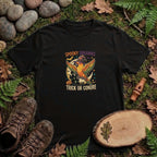 Sun Conure Halloween T-Shirt, Spooky Squawks Bird Lover Gift, Trick Or Conure Graphic, Funny Witch Hat Parrot Tee, Bird Mom Fall Outfit