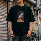 Spooky Bird Squad Halloween Shirt, Funny Skeleton Parrot Tee, Cute Bird Lover Gift, Spooky Season Graphic Tee, Halloween Party Apparel