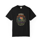 Spooky Lovebirds Halloween T-Shirt, Cute Parrot Lover Gift, Lovebird Ghost Spiderweb Shirt, Couples Halloween Costume, Bird Mom Fall Tee