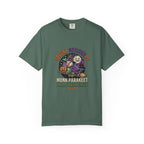 Monk Parakeet Halloween T-Shirt, Funny Spooky Squawkers Bird Lover Gift, Cute Witch Hat Parrot Costume, Bird Mom Fall Graphic Tee