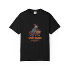 African Grey Parrot Halloween T-Shirt, Funny Spooky Squawk Bird Lover Gift, Cute Witch Hat Parrot Costume, Bird Mom Fall Graphic Tee