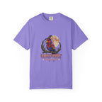Haunted Lory Parrot Halloween T-Shirt, Spooky Lory Crew Gift, Cute Witch Hat Parrot Costume, Bird Mom Fall Graphic Tee, Gothic Bird Lover