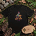 African Grey Parrot Halloween T-Shirt, Funny Spooky Squawk Bird Lover Gift, Cute Witch Hat Parrot Costume, Bird Mom Fall Graphic Tee